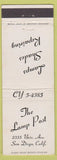 Matchbook Cover - The Lamp Post San Diego CA Shades