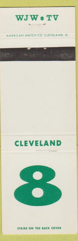 Matchbook Cover - Cleveland TV OH Channel 8