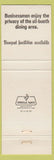 Matchbook Cover - English Saddle Restaurant Lounge Warren MI