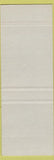 Matchbook Cover - Brunswick Hotel Winnipeg MB SAMPLE