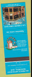 Matchbook Cover - La Cabane Grecque Montreal QC