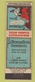 Matchbook Cover - ST Nicholas Hotel Springfield IL WEAR