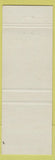 Matchbook Cover - De Santis Men's Hair Barber Toronto ON