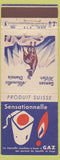 Matchbook Cover - Swiss? Matches Washing Machine