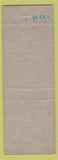 Matchbook Cover - Camp Curtin Trust Company Harrisburg PA 1957