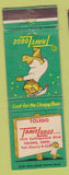 Matchbook Cover - Travel Lodge Motel Toledo OH