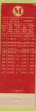 Matchbook Cover - Mahl Steel Supply Huntington Park CA