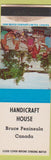 Matchbook Cover - Handicraft House Bruce Peninsula ON