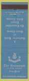 Matchbook Cover - Grosvenor Hotel New York City blue WEAR