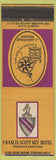 Matchbook Cover - Francis Scott Key Hotel Frederick MD