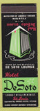 Matchbook Cover - Hotel DeSoto St Louis MO