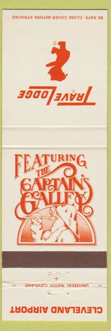 Matchbook Cover - Travelodge  Hotel Captain's Galley Cleveland OH