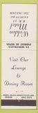 Matchbook Cover - Welden Motel Lachute QC