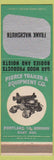 Matchbook Cover - Pierce Trailer Equipment Portland OR Frank Wachsmuth