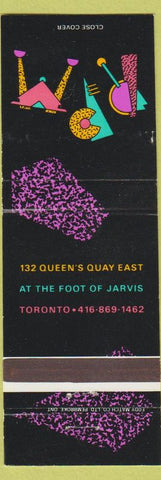 Matchbook Cover - RPM Toronto ON