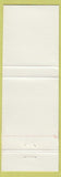 Matchbook Cover - RPM Toronto ON
