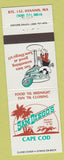 Matchbook Cover - Sam Diego's Mexican Restaurant Haynnis MA Cape Cod