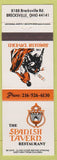 Matchbook Cover - Spanish Tavern Restaurant Brecksville OH Matador