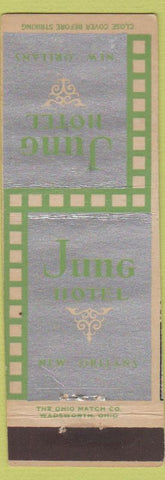 Matchbook Cover - Jung Hotel New Orleans LA WEAR
