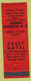 Matchbook Cover - CW Beamgard Dodge Plymouth Atwood KS Crest Motel