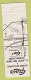 Matchbook Cover - The Last Spike Geno's Regina SK