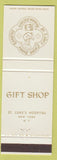 Matchbook Cover - St Luke's Hospital Gift Shop New York City