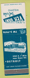 Matchbook Cover - Ver Vane Tool Die Welding Detroit MI