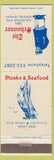 Matchbook Cover - The Schooner Waikiki Hawaii ship