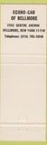 Matchbook Cover - Econo Rental Cars GM Bellmore NY