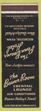 Matchbook Cover - Penn Beaver Hotel Beaver Room Rochester PA