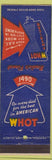 Matchbook Cover - WHOT Radio South Bend IN 1490 ABC