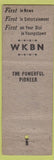 Matchbook Cover - WKBN Radio Youngstown OH WORN