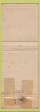 Matchbook Cover - Hotel Leopold Bellingham WA WORN