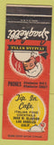 Matchbook Cover - Tip In Cafe Italian Los Angeles CA