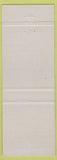 Matchbook Cover - Capilano Driving School North Vancouver BC light green