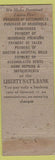 Matchbook Cover - Liberty National Bank Oklahoma City OK Statue Liberty WORN