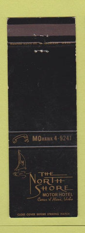 Matchbook Cover - North Shore Motor Hotel Coeur D Alene ID