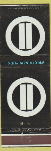 Matchbook Cover - WPIX TV New York City 11 Palisades Park