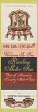 Matchbook Cover - Reading Motor Inn PA