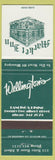 Matchbook Cover - Wellington's Restaurant Winnipeg MB