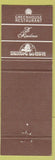 Matchbook Cover - Cara Inn Toronto ON