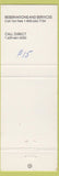 Matchbook Cover - Harrah's Hotel Casino Atlantic City NJ