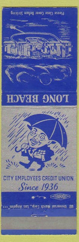 Matchbook Cover - Long Beach City Employees Credit Union CA