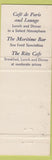 Matchbook Cover - Ritz Carlton Hotel Montreal QC WEAR