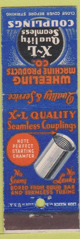 Matchbook Cover - Wheeling Machine Products Couplings