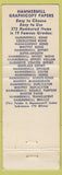 Matchbook Cover - Voyageur Buses Canada