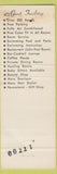 Matchbook Cover - Island Inn Westbury LI NY