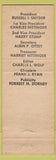 Matchbook Cover - Keystone Match Club Allentown PA 1966 pinup