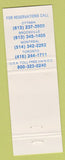 Matchbook Cover - Skyline Toronto ottawa Monteral Brockville