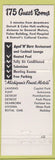 Matchbook Cover - Harlan House Motor Hotel Detroit MI WORN